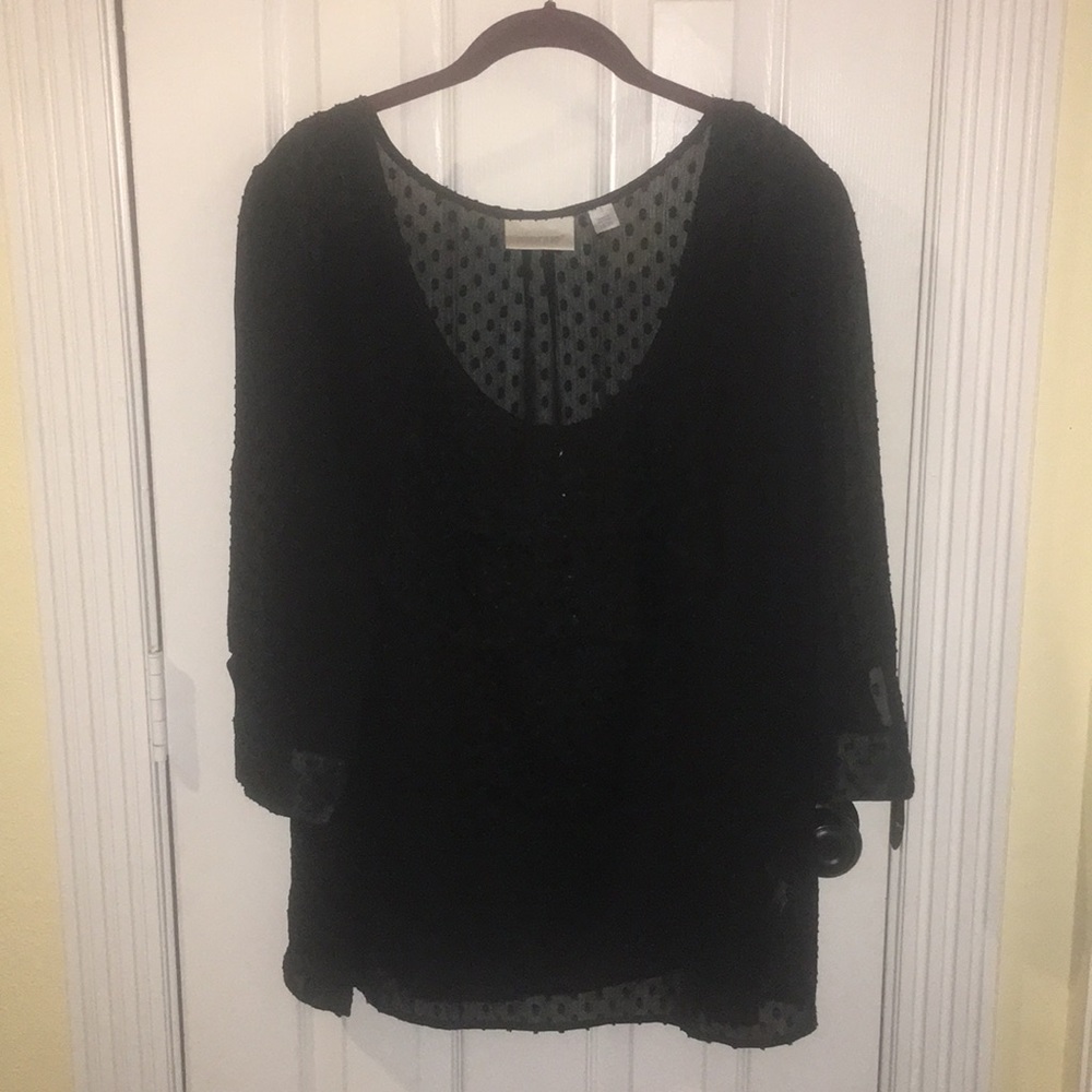 Avenue Polka Dot Top